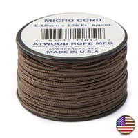 38 m Brown - Micro Paracord