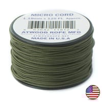 38 m Olive Drab - Micro Paracord