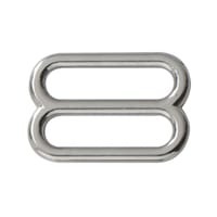 Nickelé 16 mm Tri Glide Rond