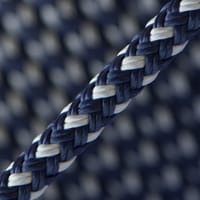 Bleu Foncé & Gris Argent | PPM D.B | Ø 8mm