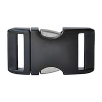 ALU-MAX® Aluminium Buckle Black 20 mm (3/4")