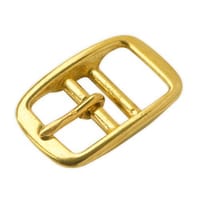 Schnalle aus Messing Doppelleiste 20mm Schnalle aus Messing Doppelleiste 20mm