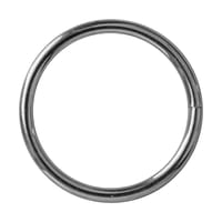 Acier/Nickelé 40 x 5 mm Anneau en O