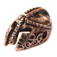 Bead Metal Helmet 'Rose Gold'