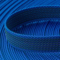 Sangle tissée PPM avec caoutchouc 'Bleu Foncé' 20 mm Sangle tissée PPM avec caoutchouc 'Bleu Foncé' 20 mm