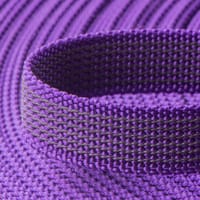 Sangle tissée PPM avec caoutchouc 'Violet' 15 mm Sangle tissée PPM avec caoutchouc 'Violet' 15 mm