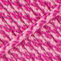 Rose Ribbon PPM Corde - Ø 6mm. (plane/sans noyau) Rose Ribbon PPM Corde - Ø 6mm. (plane/sans noyau)