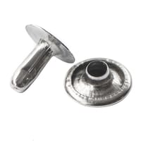 Nickel Plated 8 x 10 mm Single Cap Rivet 