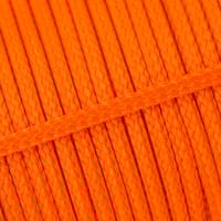 Orange Néon PPM Corde - Ø 4mm (plane/sans noyau)