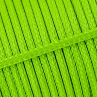 Vert Néon PPM Corde - Ø 4mm. (plane/sans noyau)