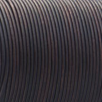 Dark Brown 'NATURAL Dyed' - HQ Leather Cord 2 mm Dark Brown 'NATURAL Dyed' - HQ Leather Cord 2 mm