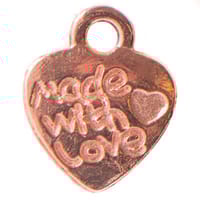 Charmes 'Made With Love' Rose Gold Charmes 'Made With Love' Rose Gold