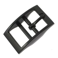 Doppelsteg Schnalle Schwarz 20 mm Doppelsteg Schnalle Schwarz 20 mm