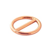Stop/bar O-ring 'Rose Gold' 20 x 4 mm Stop/bar O-ring 'Rose Gold' 20 x 4 mm