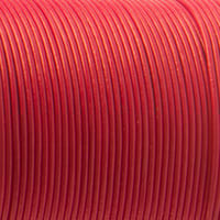 Red - HQ Leather Cord 1,5 mm