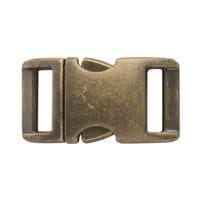 ALU-MAX® Aluminium Buckle Antique Brass 15 mm (5/8")