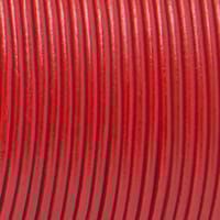 Red - HQ Leather Cord 3 mm
