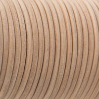 Light Natural - HQ Leather Cord 4 mm