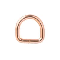 Rose Gold 20 x 4 mm D-ring