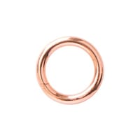 Rose Gold 20 x 4 mm Anneau en O Rose Gold 20 x 4 mm Anneau en O