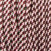 Cream & Burgundy Spiral Paracord Type II