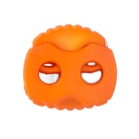 Cord Lock - Orange 20 x 20 mm