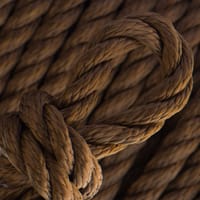 Sepia Marron - PPM Cordage Torsadé - Ø 8 mm