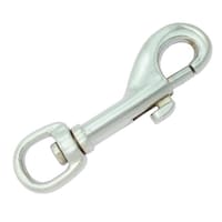 Chrome Mousqueton à targette 67 mm - Ø 10 mm