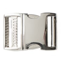 Adjustable ALU-MAX® Aluminium Silver Buckle 38mm (1 1/2")