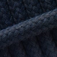 Braided Cotton Rope Dark Blue - 10 mm