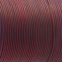 Aubergine 'NATURAL Dyed' - HQ Leather Cord 1,5 mm