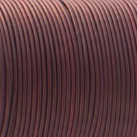 Aubergine 'NATURAL Dyed' - HQ Leather Cord 2 mm Aubergine 'NATURAL Dyed' - HQ Leather Cord 2 mm