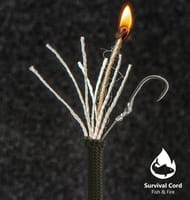 Olive Drab 'Fish & Fire' Paracorde 550 Type III