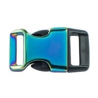 Neo-Chrome Half-Metal Buckle 5/8