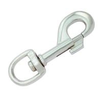 Chrome 85 mm - Ø 17 mm Mousqueton à Targette