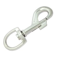 Chrome 92 mm - Ø 20 mm Mousqueton à Targette