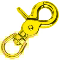 Swivel eye Clip Carabiner Yellow 60 mm