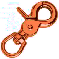 Swivel eye Clip Carabiner Orange 60 mm