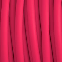 BioThane® 'rond' 6 mm Corde Passion Rose (PK523) Au Mètre