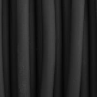 BioThane® 'rond' 8 mm Corde Noir (BL520) Au Mètre