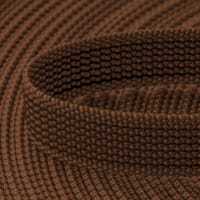 Sangle tissée PPM avec caoutchouc 'Chocolat Brun' 20 mm Sangle tissée PPM avec caoutchouc 'Chocolat Brun' 20 mm