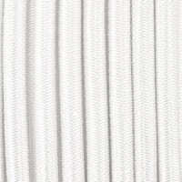 Blanc - Cordon Élastique 8 mm Blanc - Cordon Élastique 8 mm