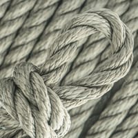 Argent Brillant PPM Cordage Torsadé - Ø 6 mm Argent Brillant PPM Cordage Torsadé - Ø 6 mm