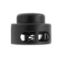 Fermeture de Cordon Square Noir