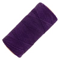 Acid Violet #369 - 0,75 mm - Cordon en polyester ciré Linhasita (PE-3)