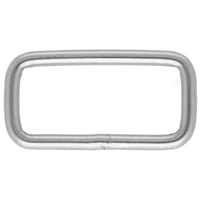Stainless Steel 30 x 12 mm Square Ring