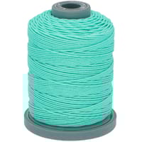 Aruba Bleu MeiSi XianGe Twist Fil en Polyester Ciré 0.6 mm - 60 m