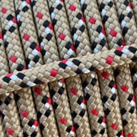 Tartan Beige PPM Corde Ø 6mm Tartan Beige PPM Corde Ø 6mm