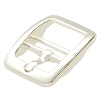 Boucle de ceinture Double-Barred 'Argent' 20 mm