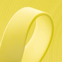 Pastel Jaune (YE524) BioThane 'BETA' ® 19 mm - 2.5 mm Au Mètre
